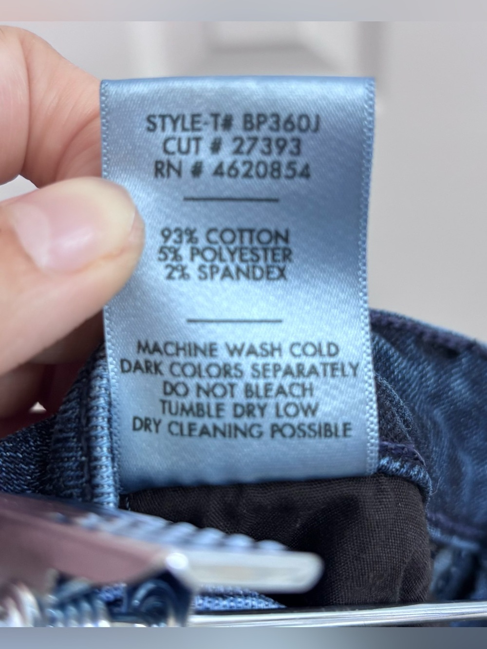 Just Black - Flare Jeans 31.5” Inseam Dark‎ Blue Wash - SIZE 27 - Picture 12 of 16